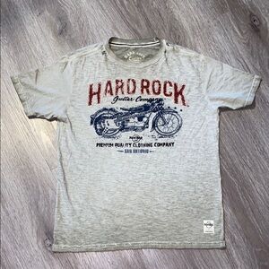 Hard Rock Cafe unisex Gray T-Shirt